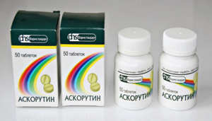 Особенности применения препарата Аскорутин